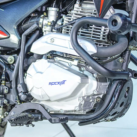 Мотоцикл эндуро ROCKOT XR250 (черный/красный, 21/18, ЭПТС)