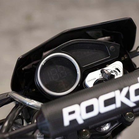 Мотоцикл эндуро ROCKOT XR250 (черный/оранжевый, 21/18, ЭПТС)