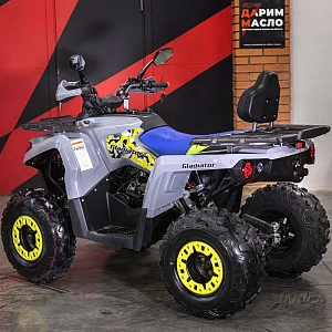 Снегоболотоход (квадроцикл) GLADIATOR (Mikilon) F200lux (серый) с ПСМ